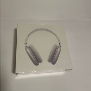 White Air Pod Max headphones